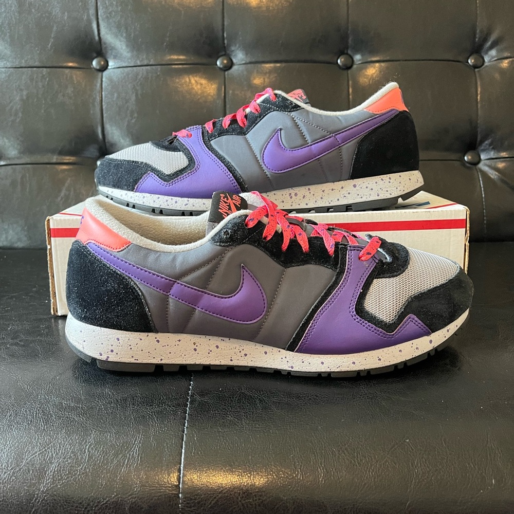 Rare Vintage Y2K Nike Air Vengeance Plus ‘Grey Varsity‎ Purple’